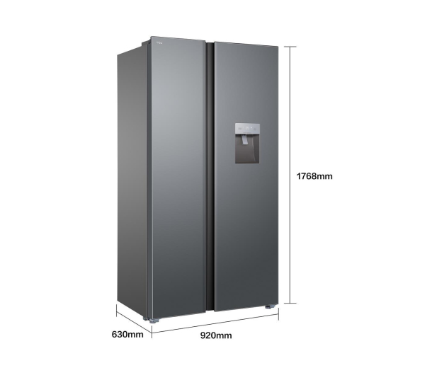 TCL RP503SXE0 No Frost 176,8cm Srebrna (Galaxy Inox) AAT (Działanie Antybakteryjne) Podajnik Wody Kostkarka Twistowa 503L - 1267869 - zdjęcie 5